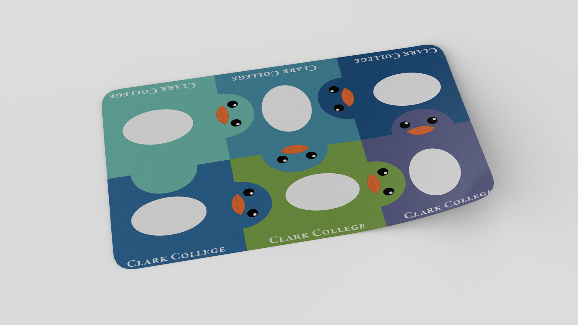 Clark College Sticker Design