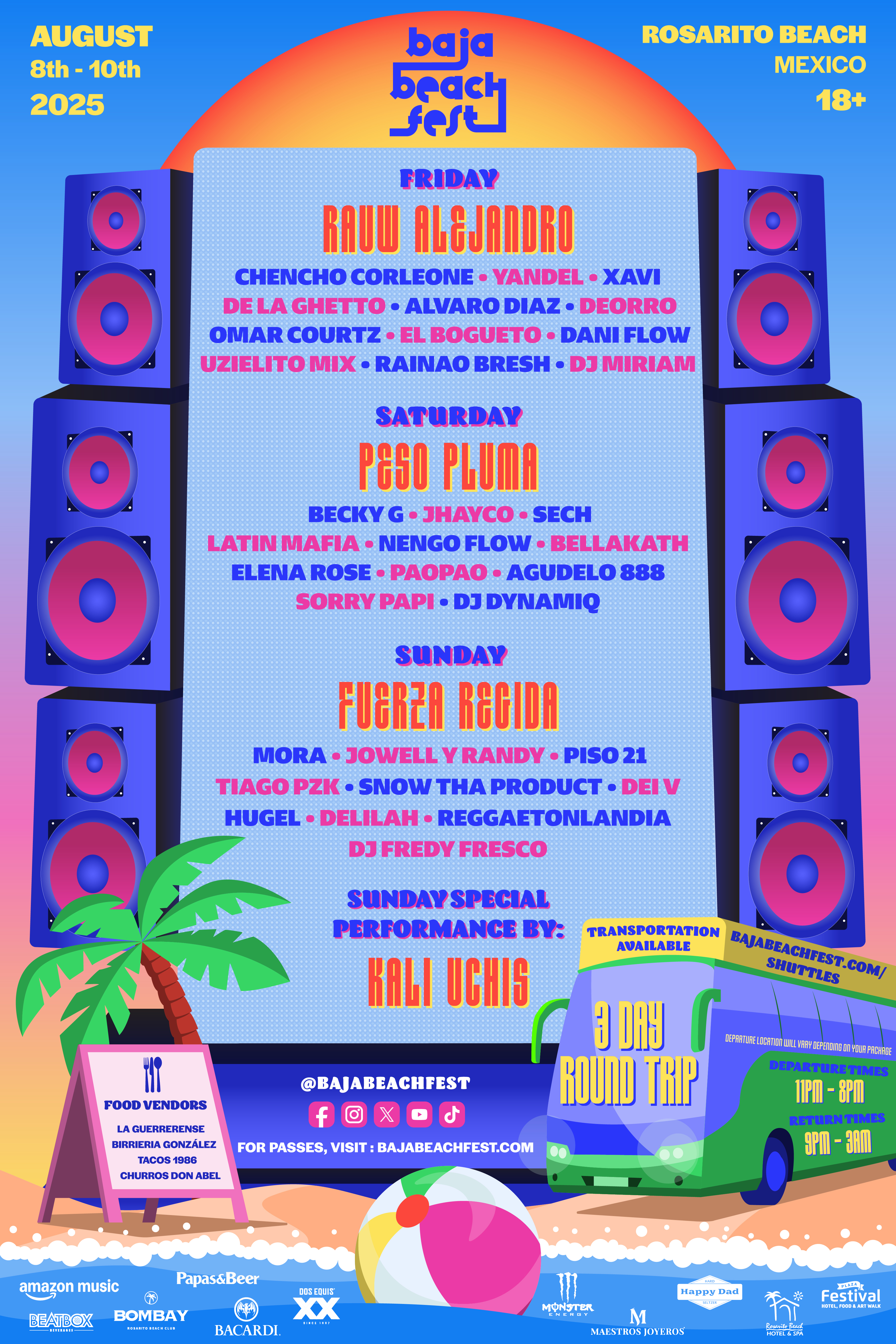 Baja Beach Fest Animated Poster